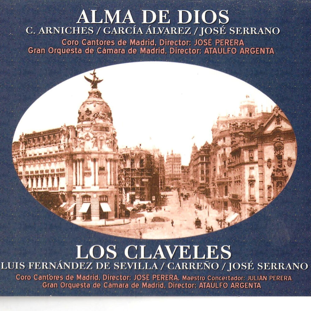 Picture of Zarzuelas: Alma de Dios y los Claveles