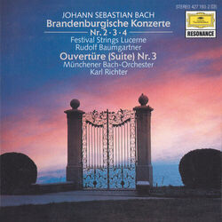 Cover of Bach, J.S.: Brandenburg Concertos Nos.2, 3 & 4; Orchestral Suite No.3, BWV 1068