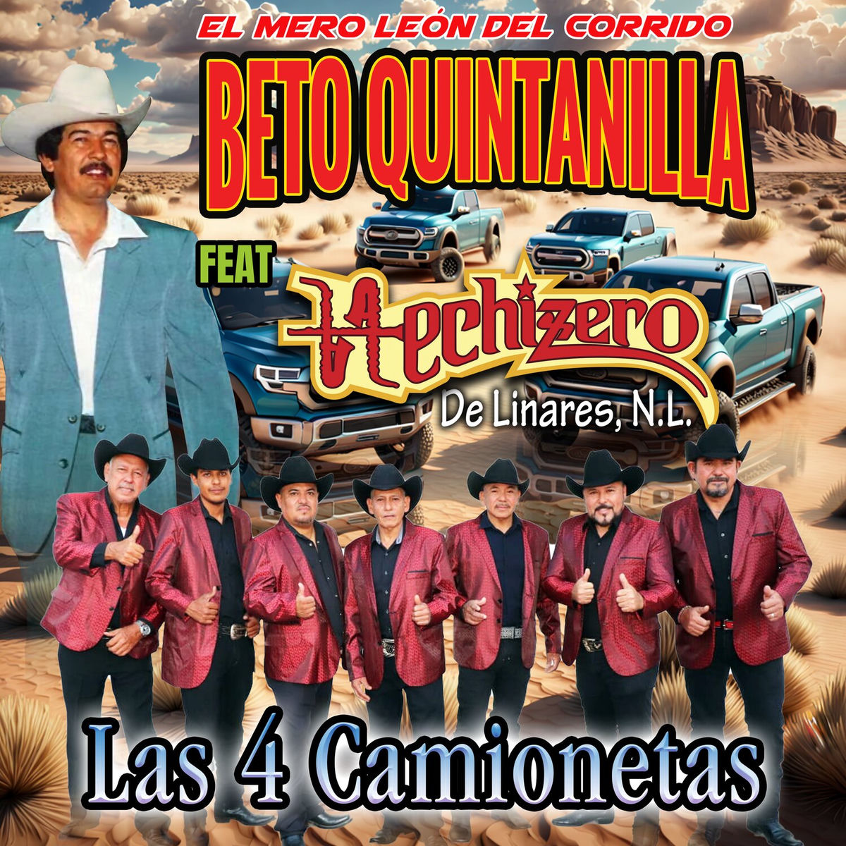 Album cover of Las 4 Camionetas
