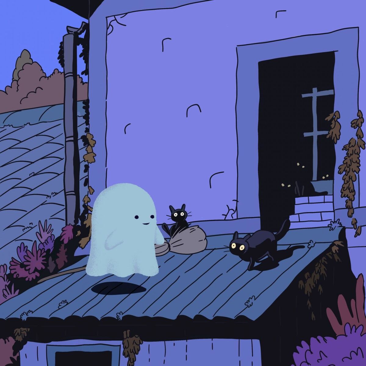 Album cover of ghosts & cats