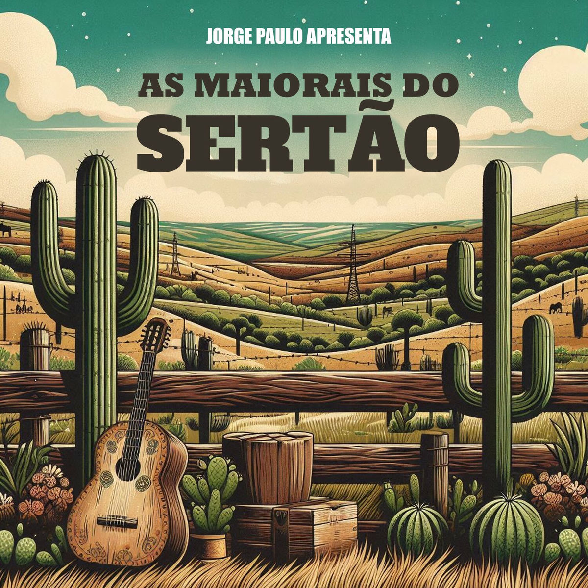 Album cover of Jorge Paulo: Apresenta As Maiorais do Sertão