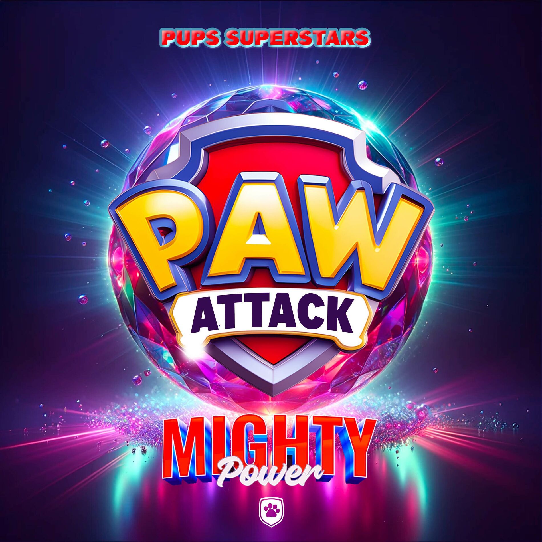Album cover of Paw Pups Attack (Mighty Power Edition)