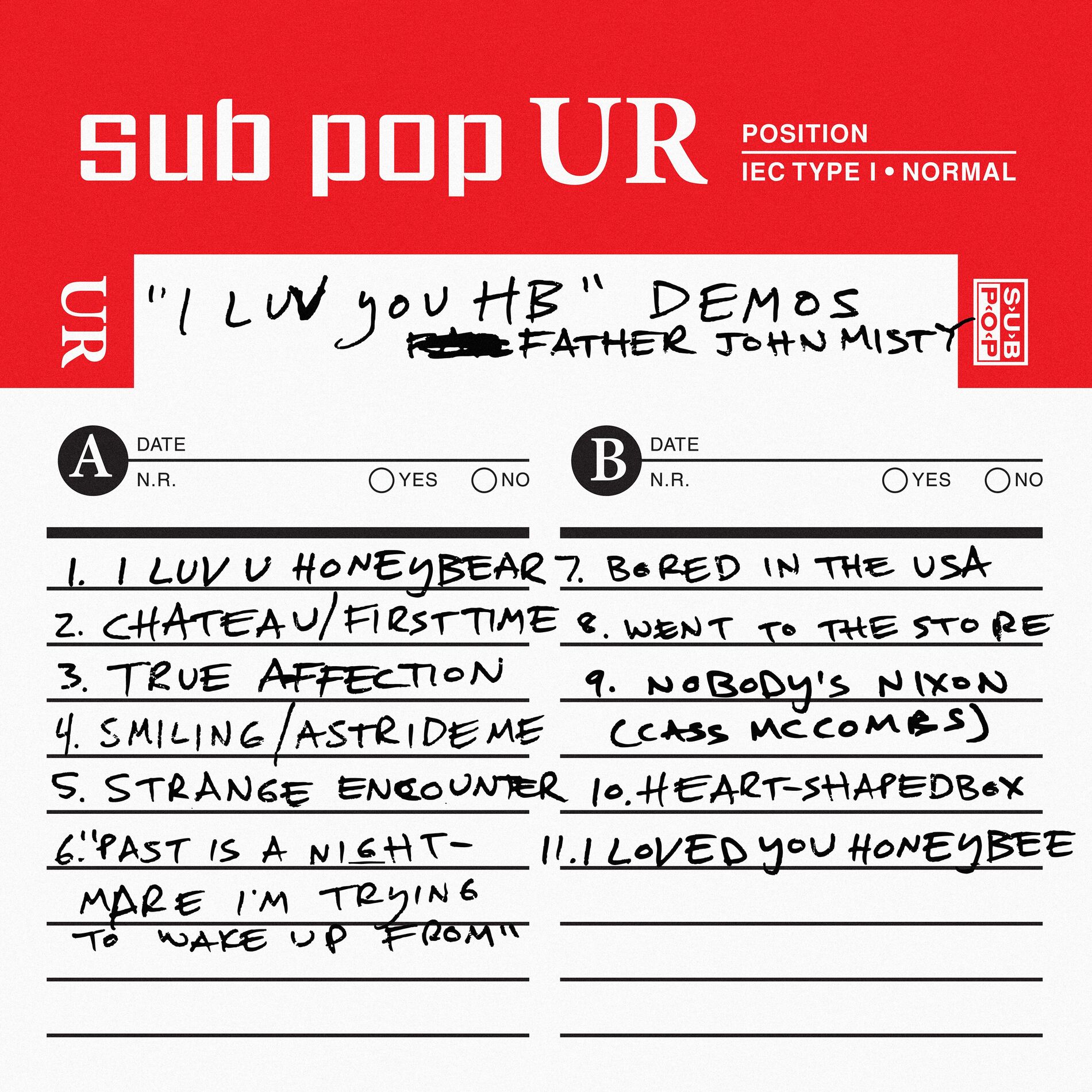 Album cover of I Luv U Honeybear