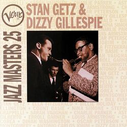 Cover of Verve Jazz Masters 25: Stan Getz & Dizzy Gillespie
