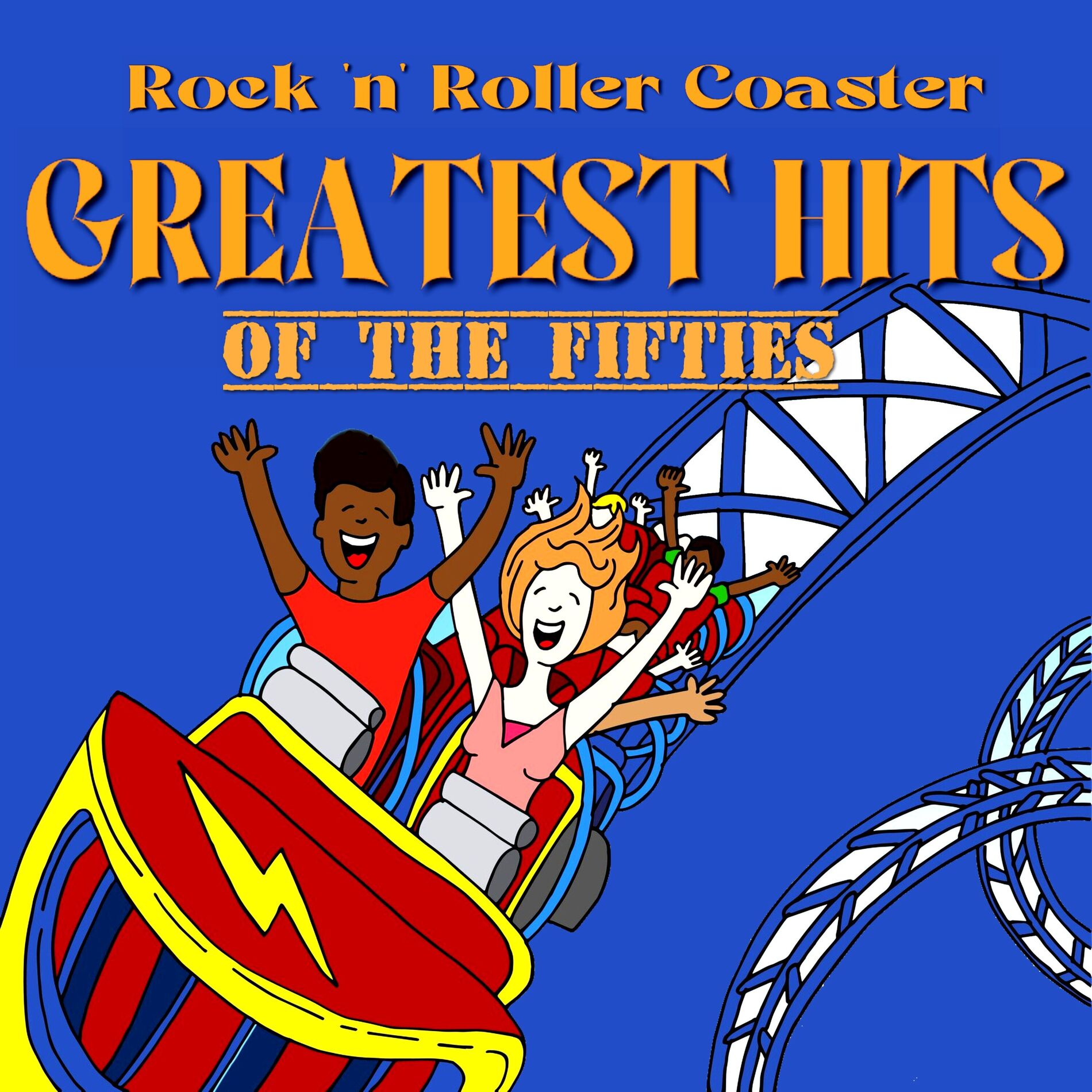 Album cover of Rock 'n' Roller Coaster Greatest Hits of the Fifties
