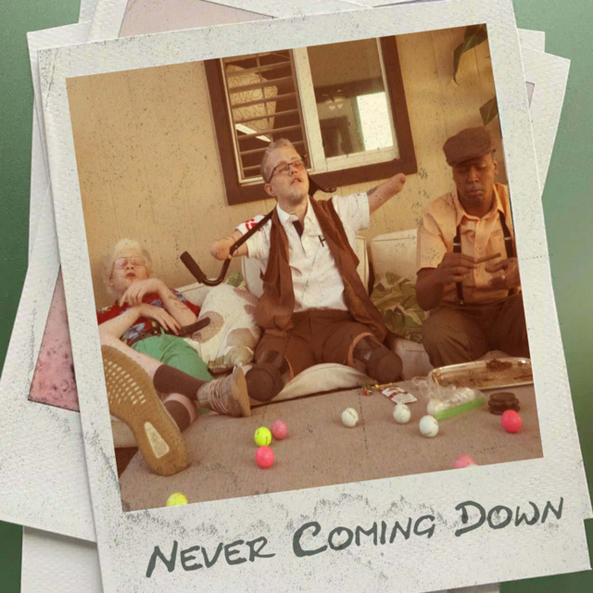 Album cover of Never Coming Down