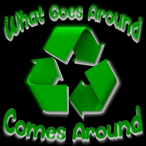 What Goes Around Comes Around artwork