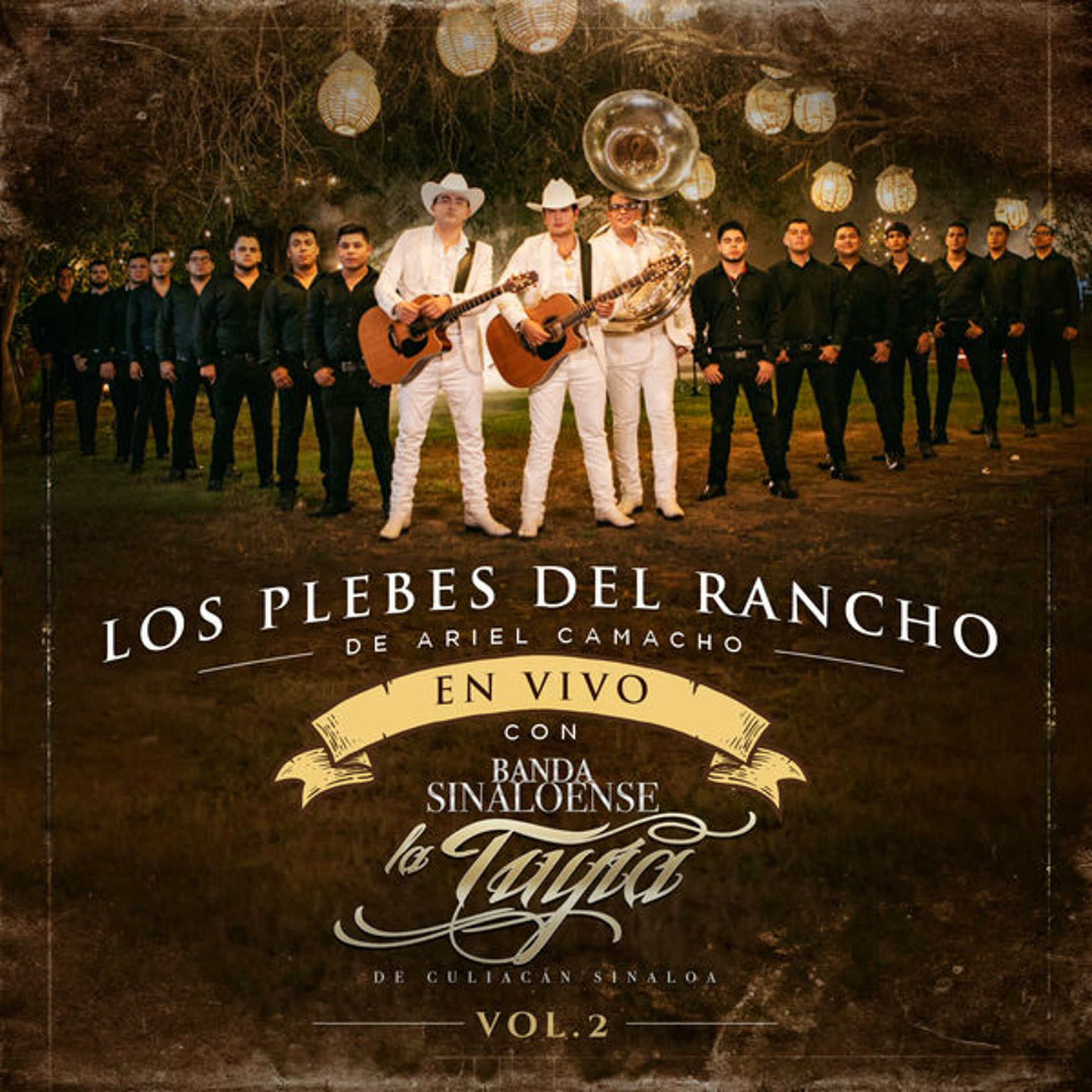 Album cover of En Vivo con Banda Sinaloense La Tuyia de Culiacan, Sinaloa, Vol.2 (En Vivo)