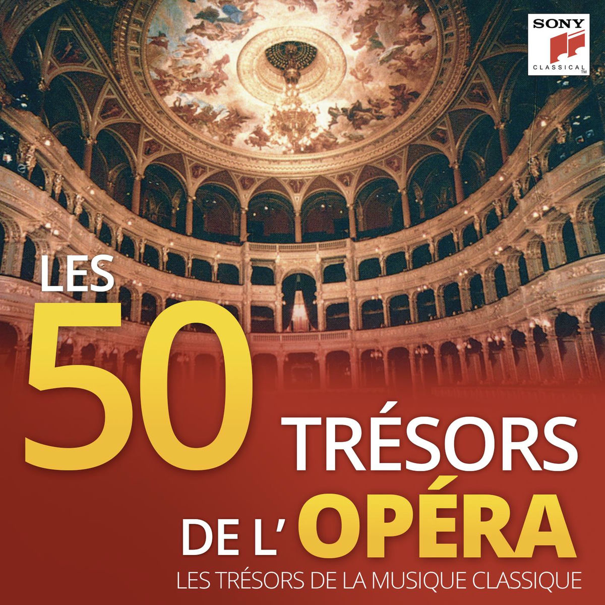 Album cover of Les 50 Trésors de l'Opéra - Les Trésors de la Musique Classique