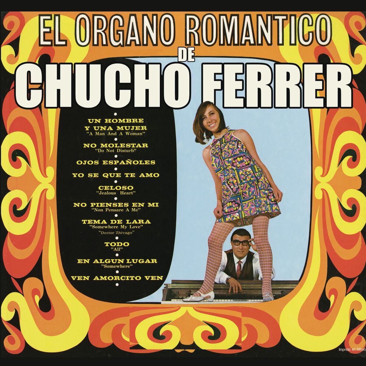 Album cover of El Órgano Romántico de Chucho Ferrer