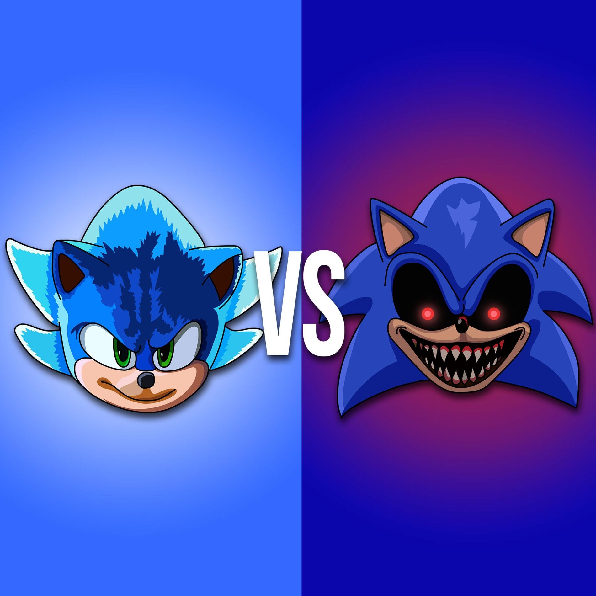 Album cover of Sonic Vs Sonic.exe
