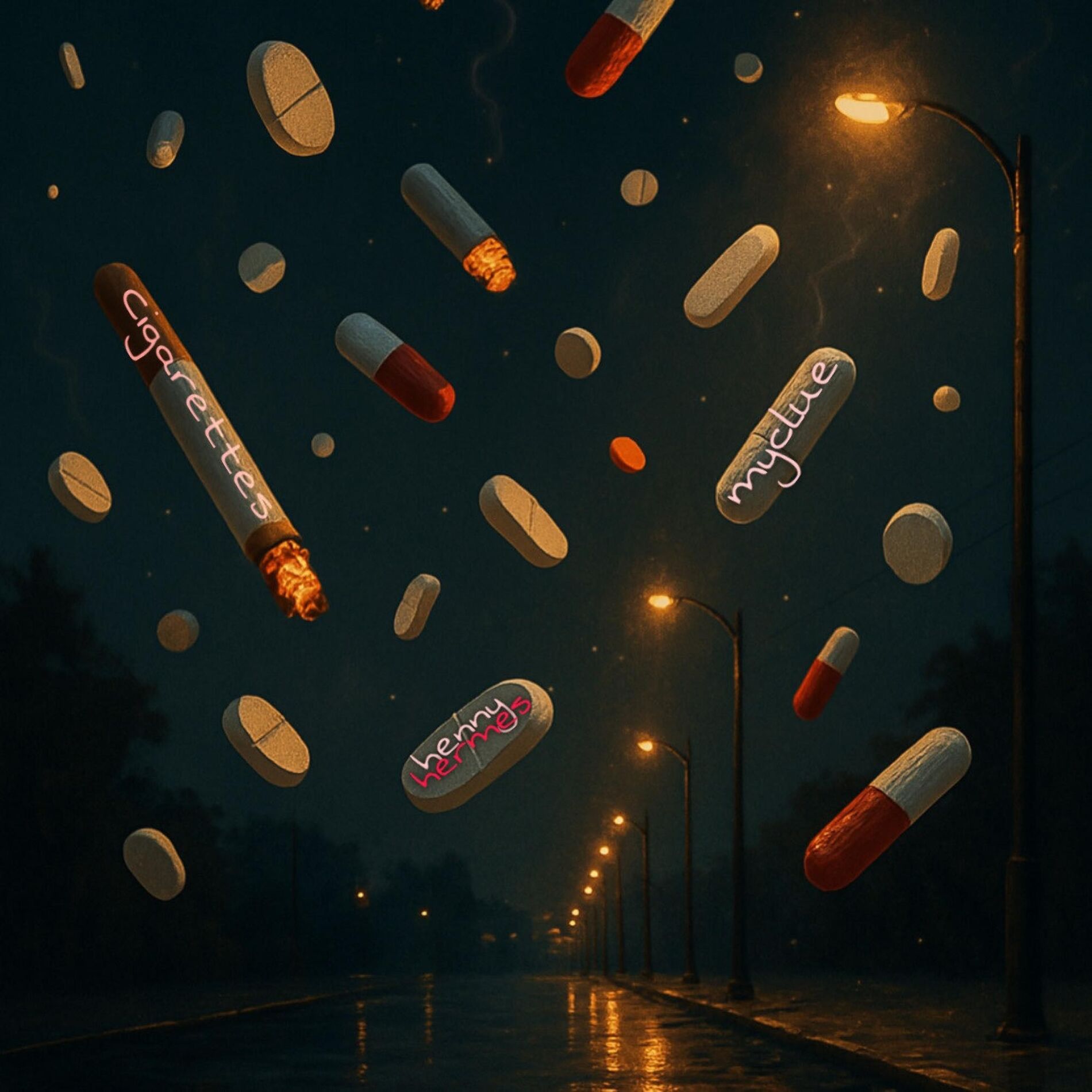 Album cover of Cigarettes (feat. Henny Hermes)