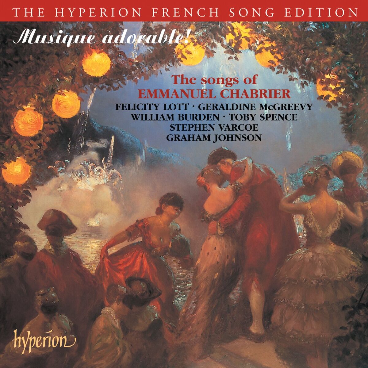 Album cover of Chabrier: Songs (Hyperion French Song Edition)