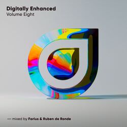 Cover of Digitally Enhanced Volume Eight, mixed by Farius & Ruben de Ronde