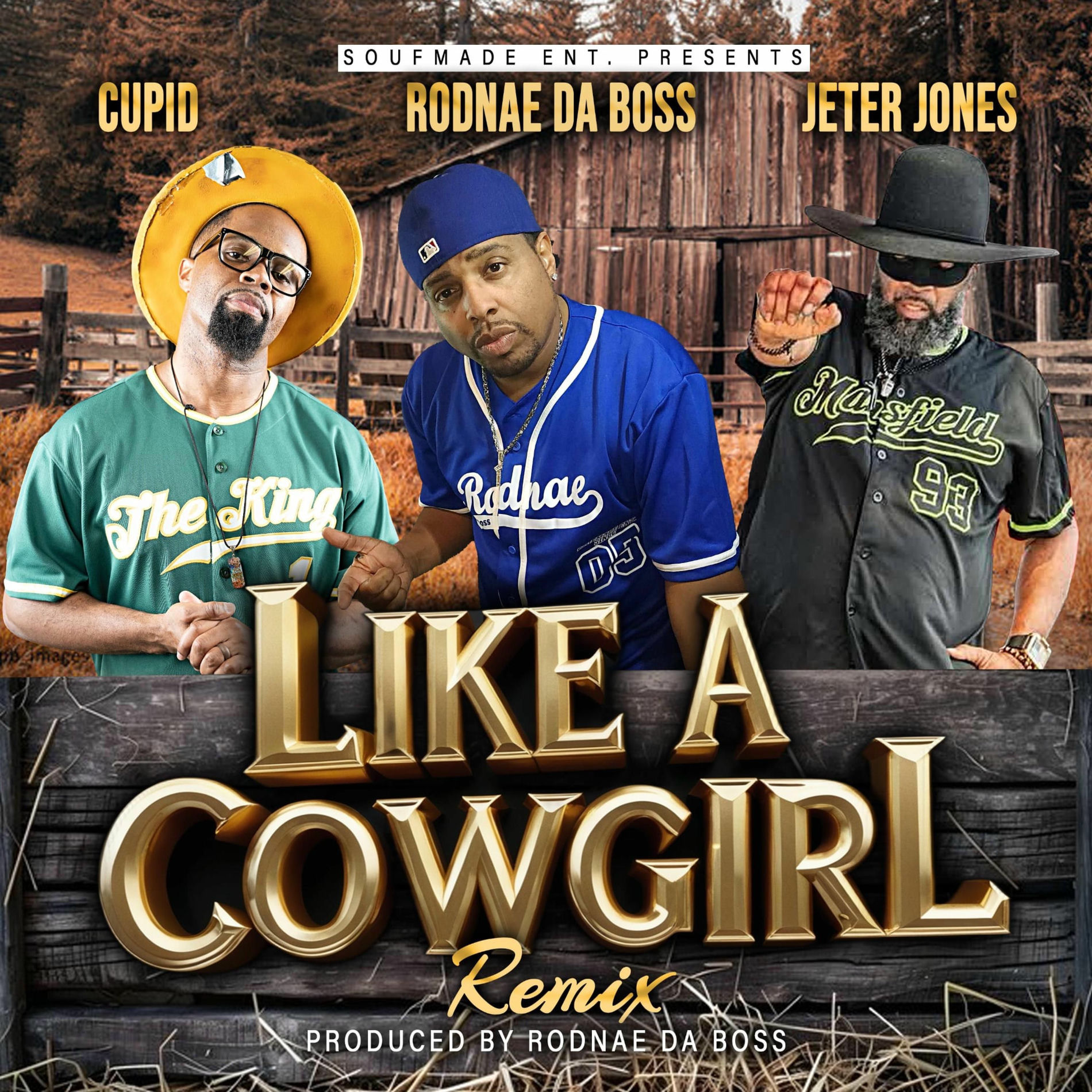 Album cover of Like A Cowgirl (feat. Cupid & Jeter Jones) [Remix]