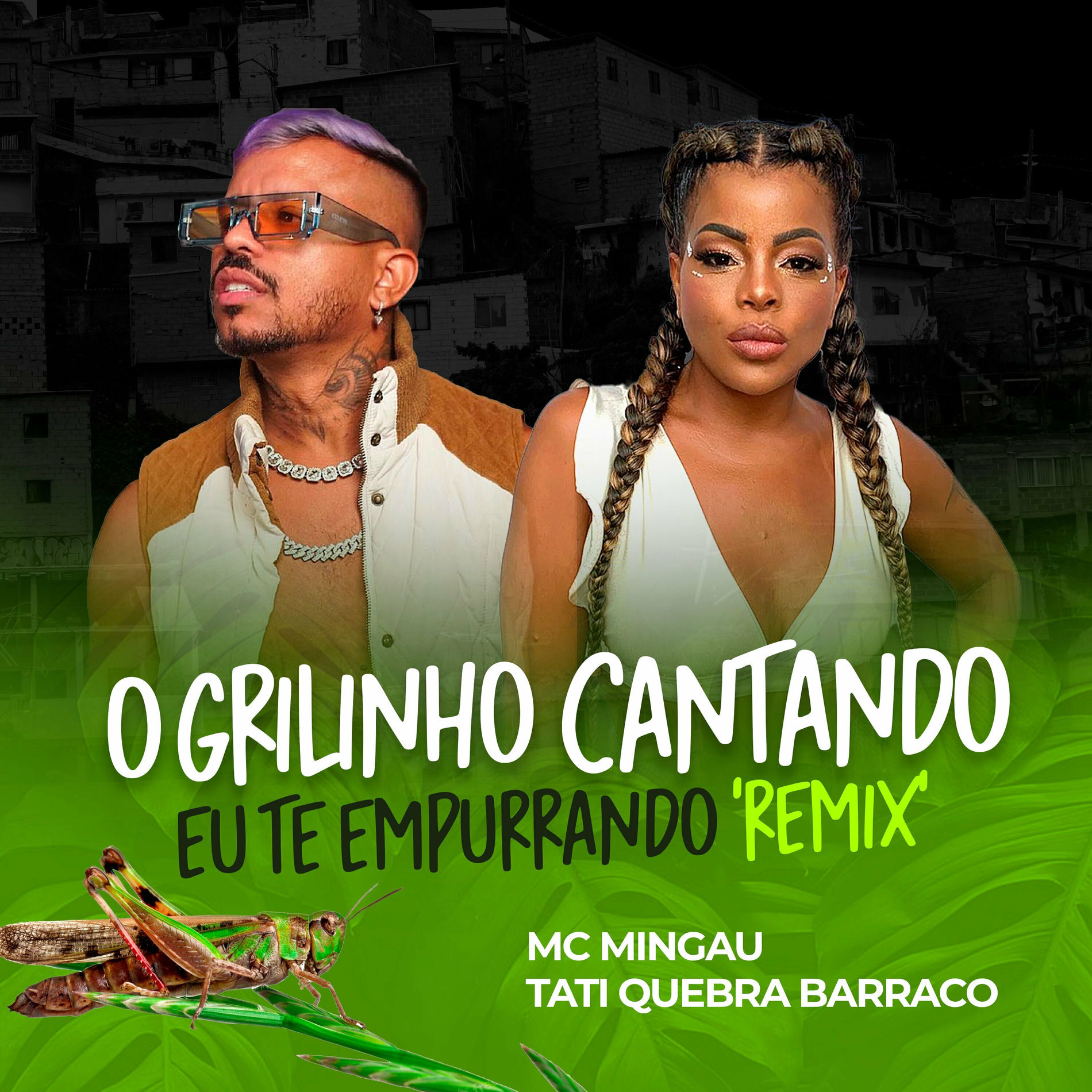 Album cover of O Grilinho Cantando, Eu Te Empurrando (Remix)