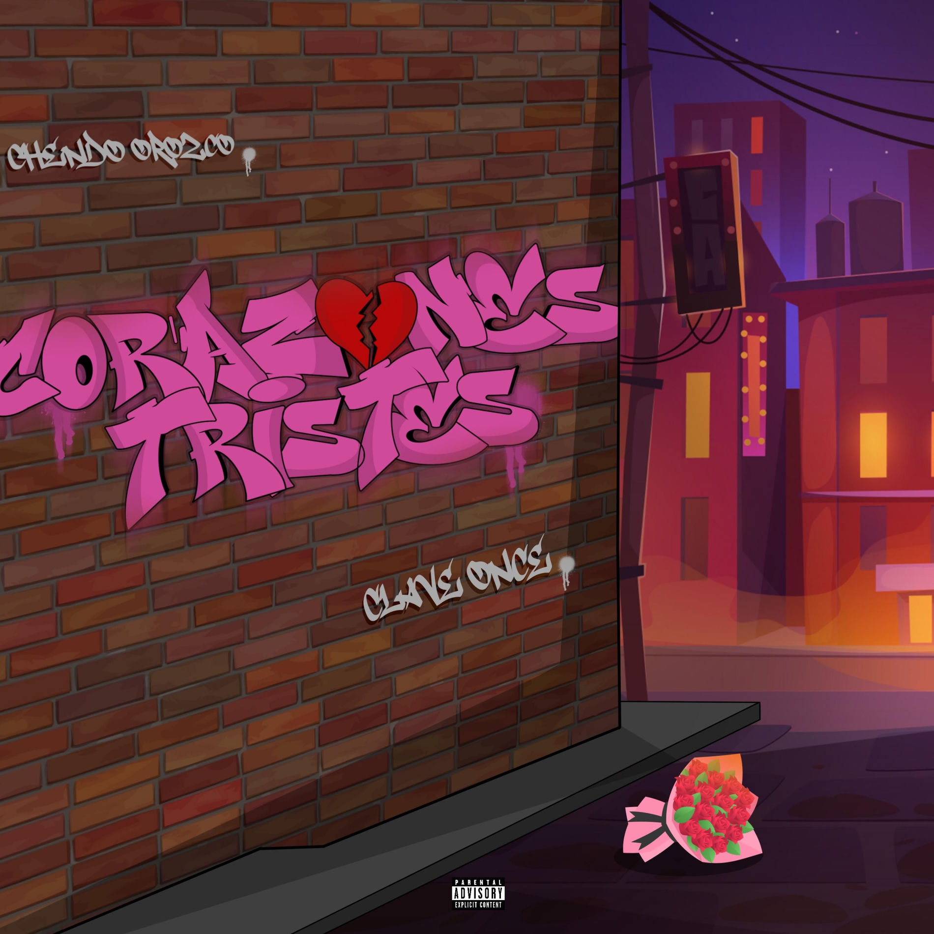 Album cover of Corazones tristes (feat. Clave Once)
