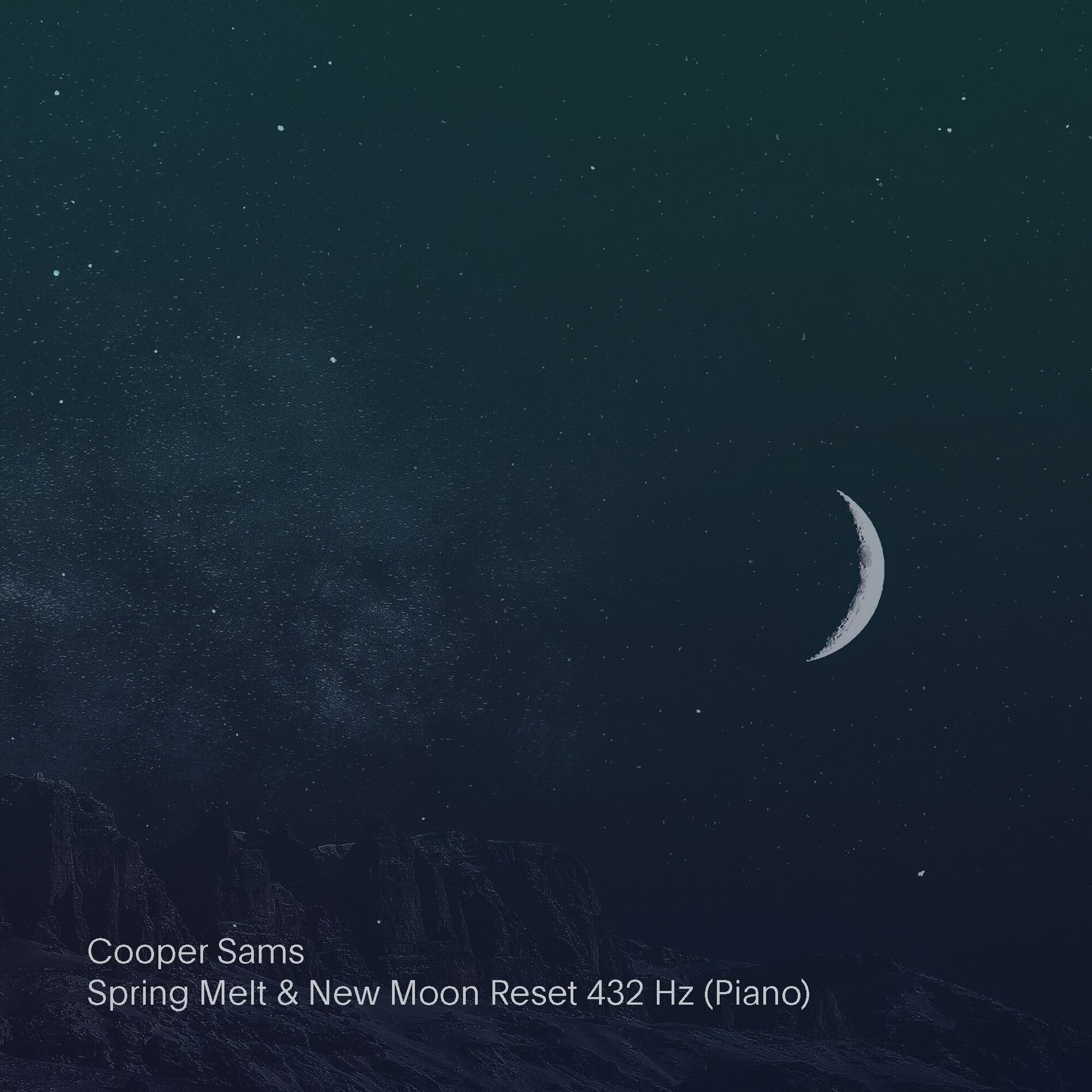 Album cover of Spring Melt & New Moon Reset 432 Hz (Piano)