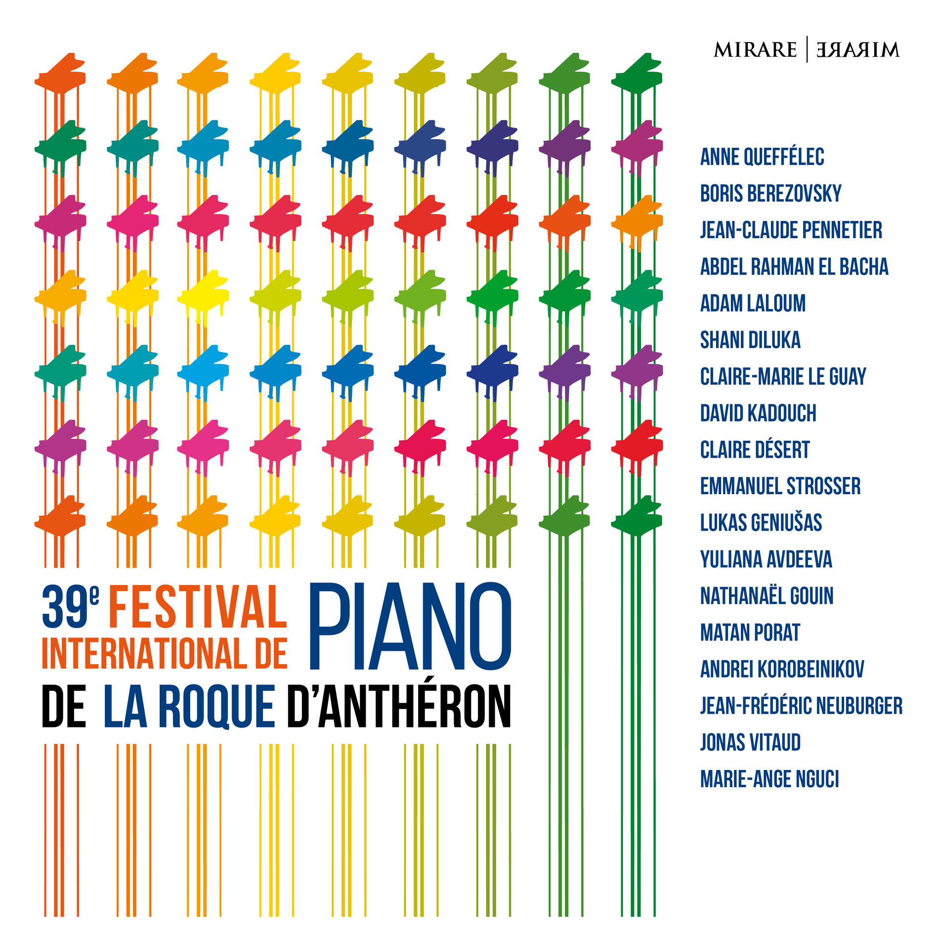 Album cover of 39ème Festival International de Piano de La Roque d'Anthéron