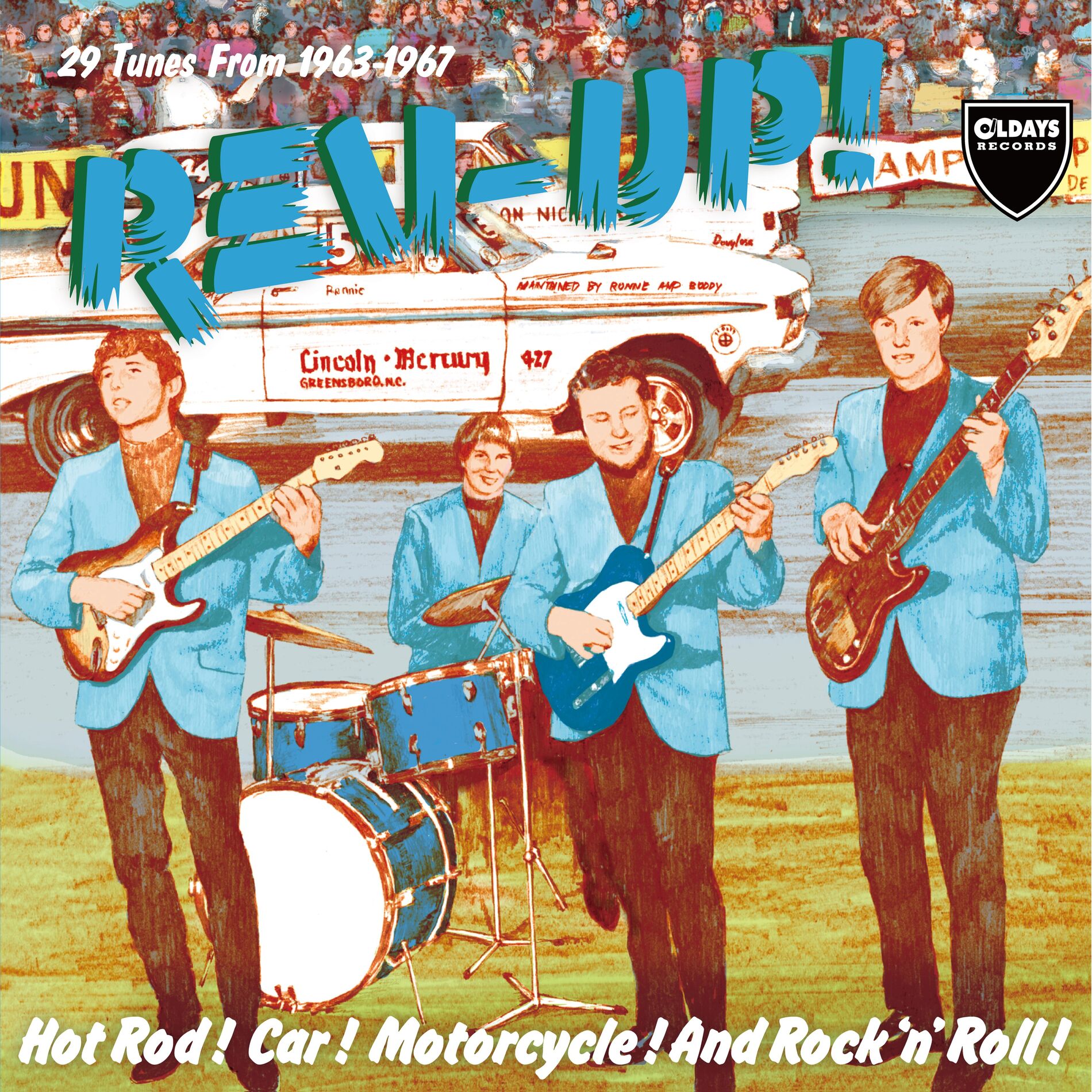Album cover of Rev - Up ! Hot Rod! Car! Motorcycle! And Rocknroll!