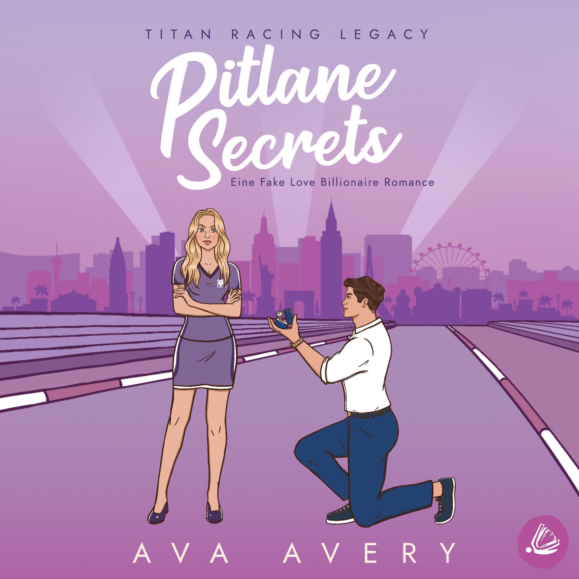 Album cover of Pitlane Secrets (Eine Fake Love Billionaire Romance Reihe: Titan Racing Legacy)