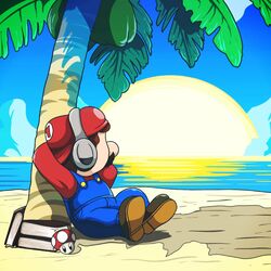 Cover of Super Mario Lofi