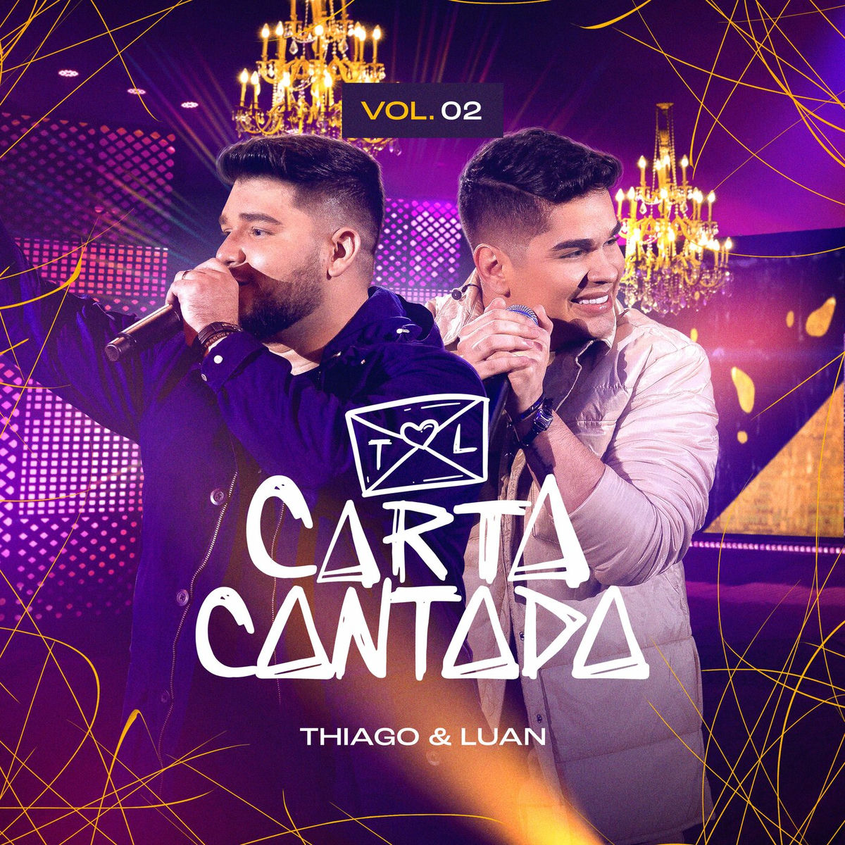 Album cover of Carta Cantada (Ao Vivo / Vol.02)