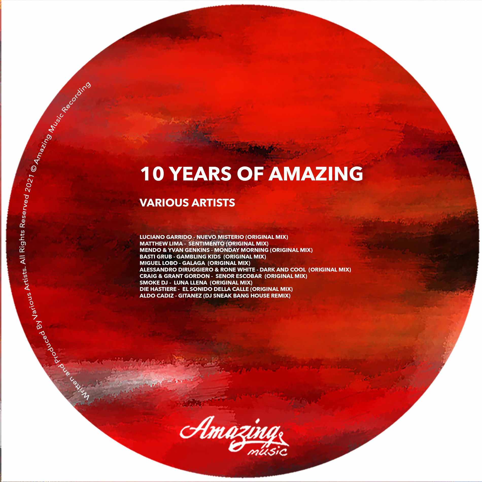 Album cover of 10 Years of Amazing