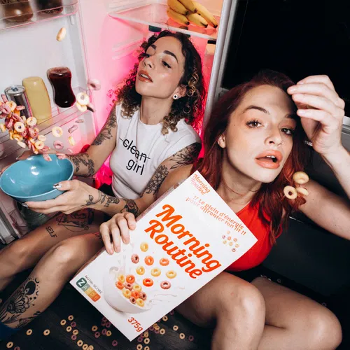 morning routine — cover art