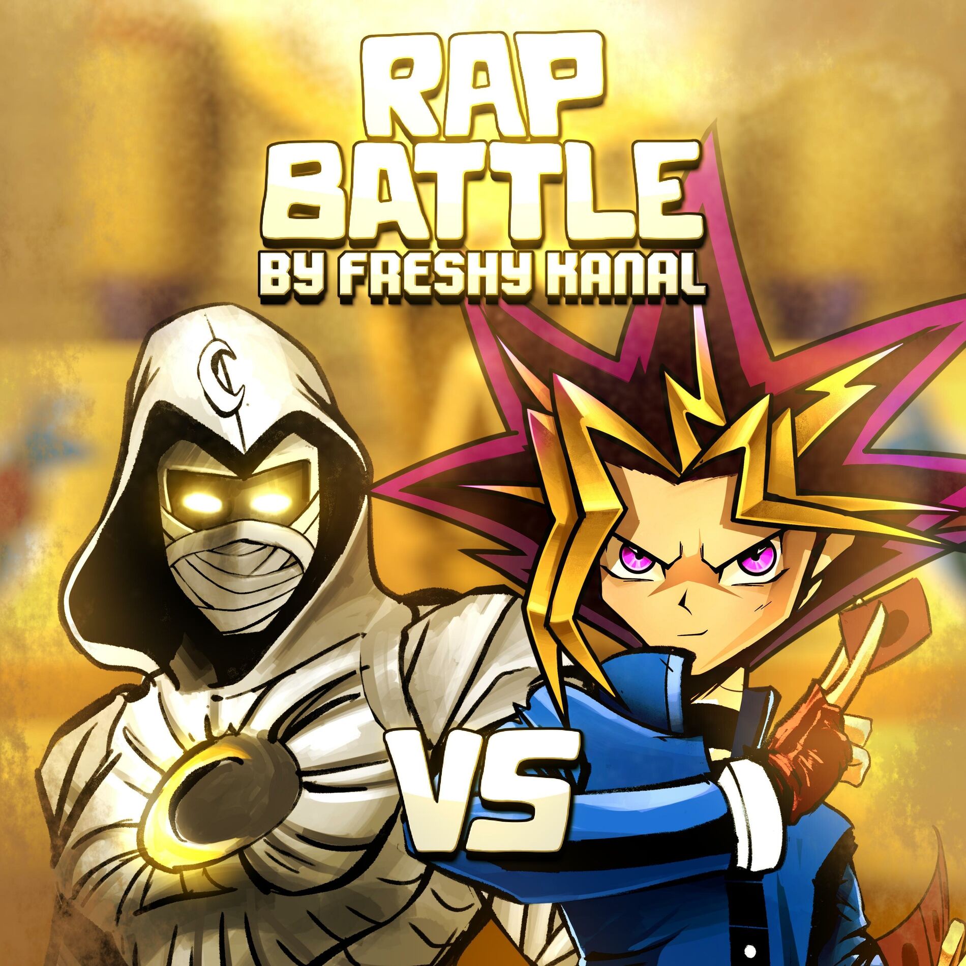 Album cover of Yugi Muto vs Moon Knight (feat. Connor Quest! & Cam Steady)