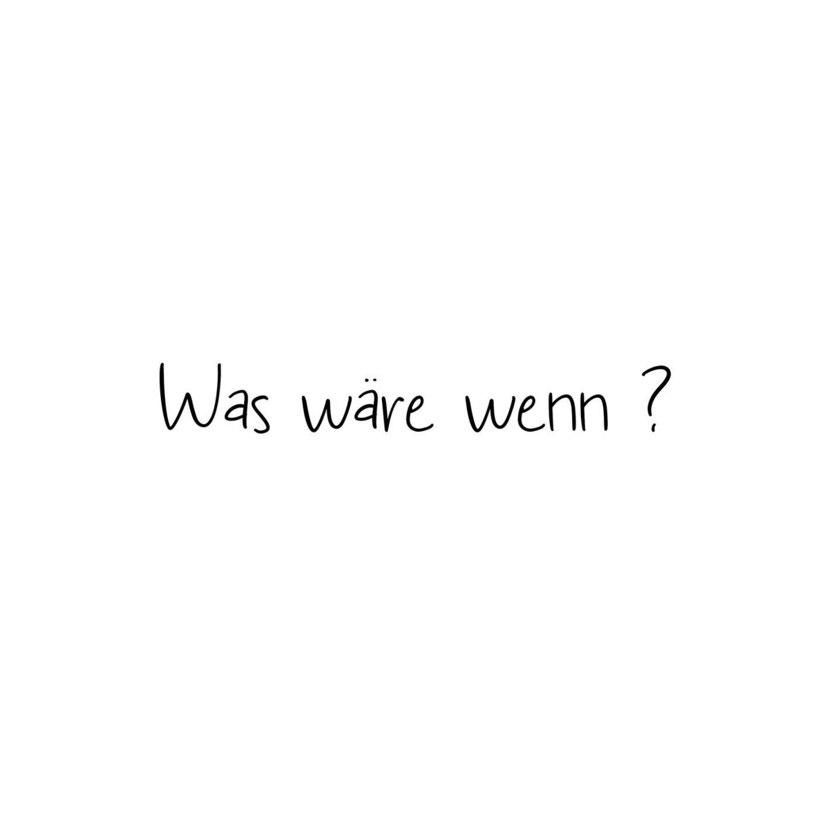 Album cover of Was wäre wenn?