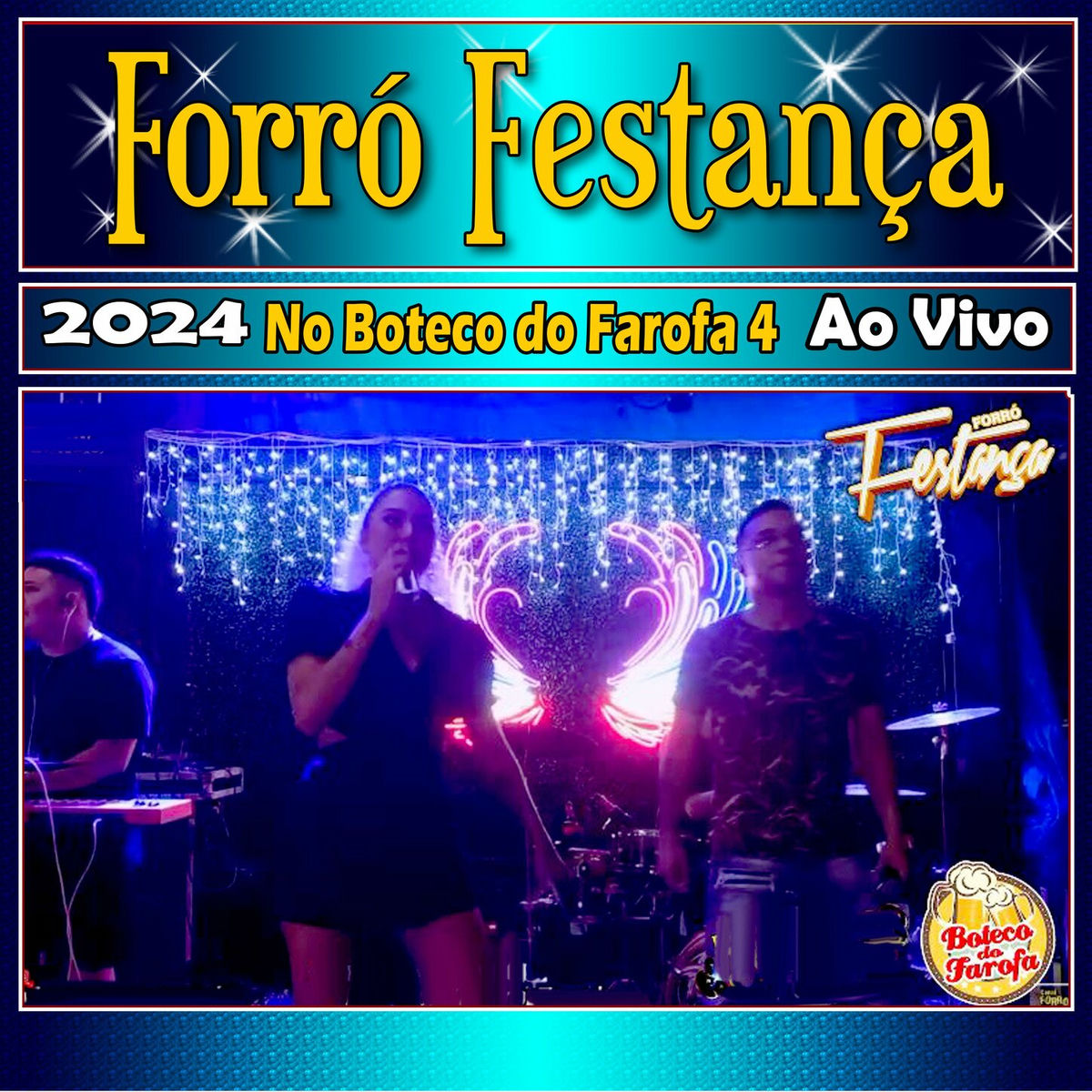 Album cover of No Boteco do Farofa 4 Ao Vivo 2024