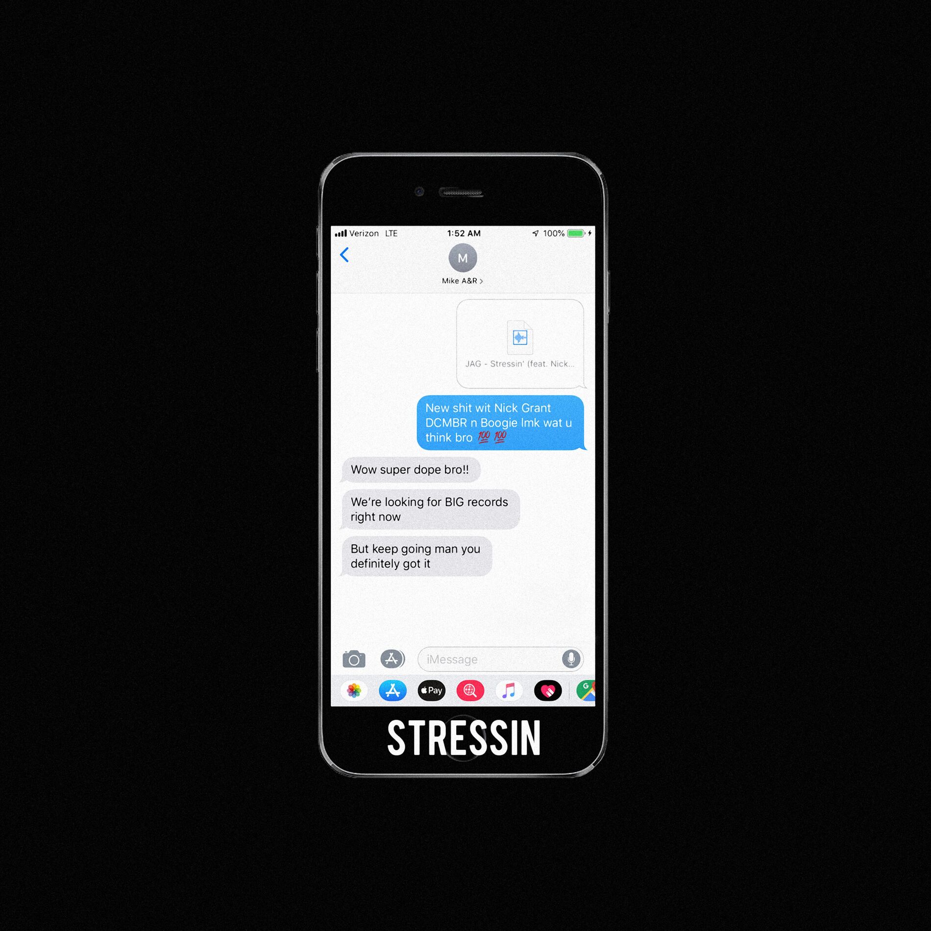 Album cover of Stressin (feat. WESTSIDE BOOGIE, Nick Grant & Dcmbr)
