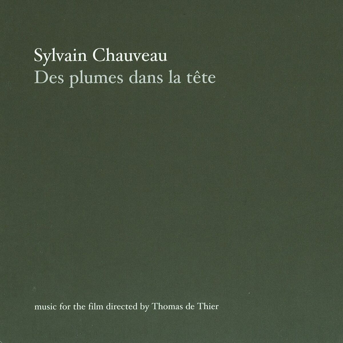 Album cover of Des Plumes Dans La Tête (Variation 1)