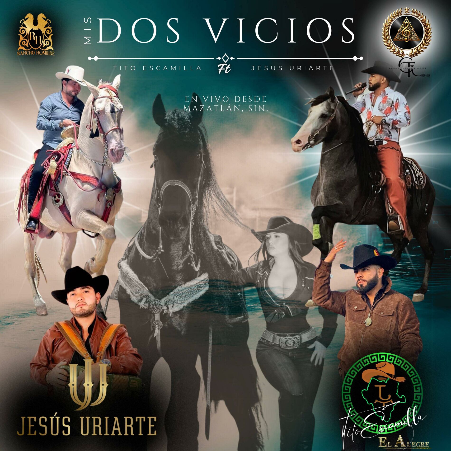 Album cover of Mis Dos Vicios (feat. Jesús Uriarte)