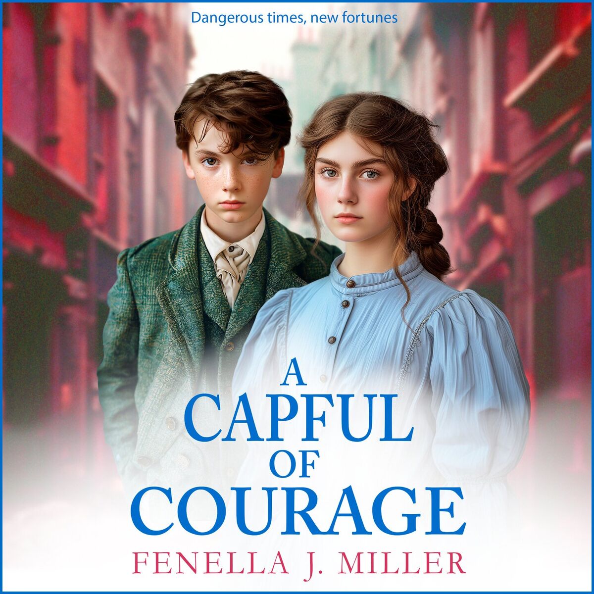 Album cover of Capful of Courage - An emotional Victorian saga series from Fenella J Miller for 2024 (Unabridged)