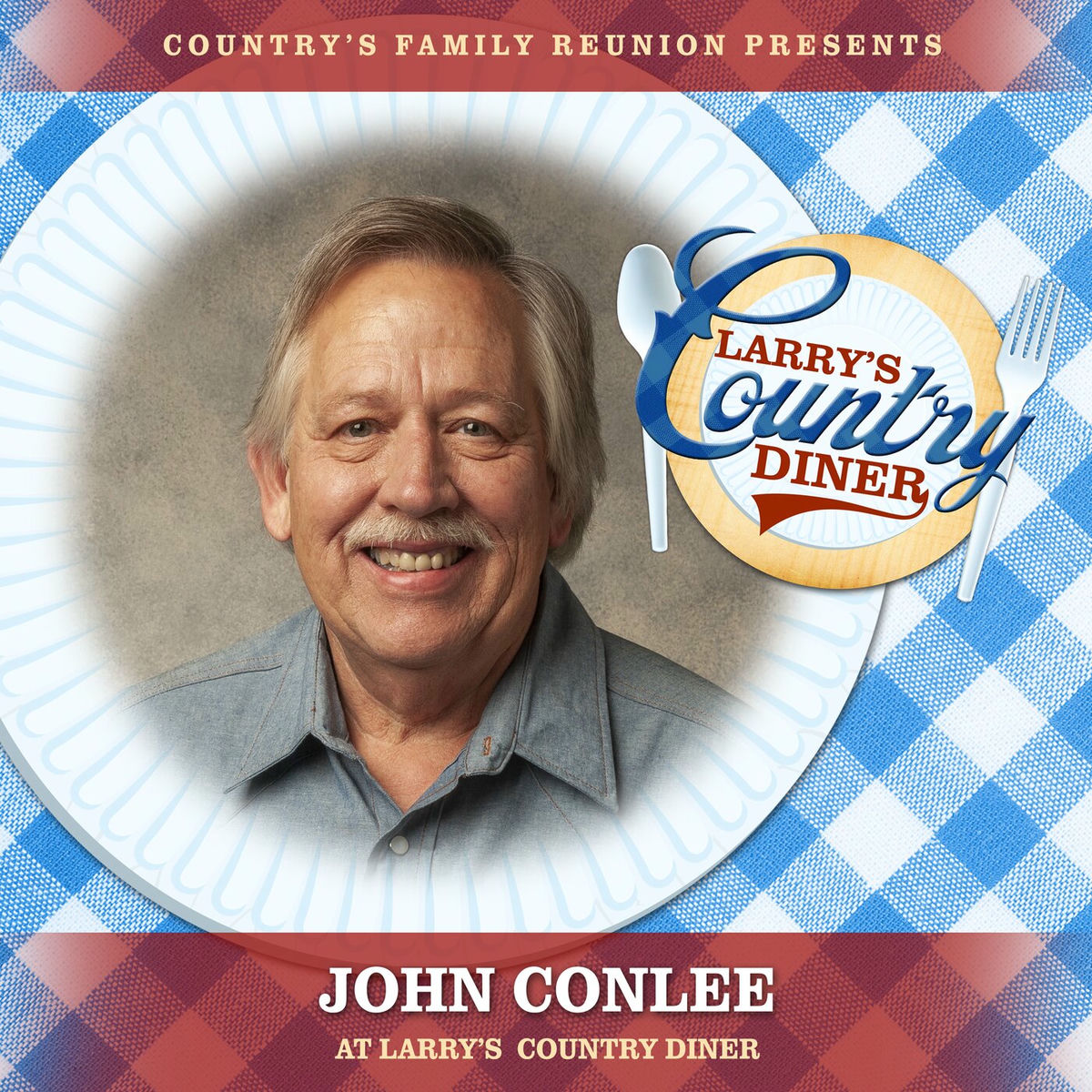 Album cover of John Conlee at Larry’s Country Diner (Live / Vol. 1)