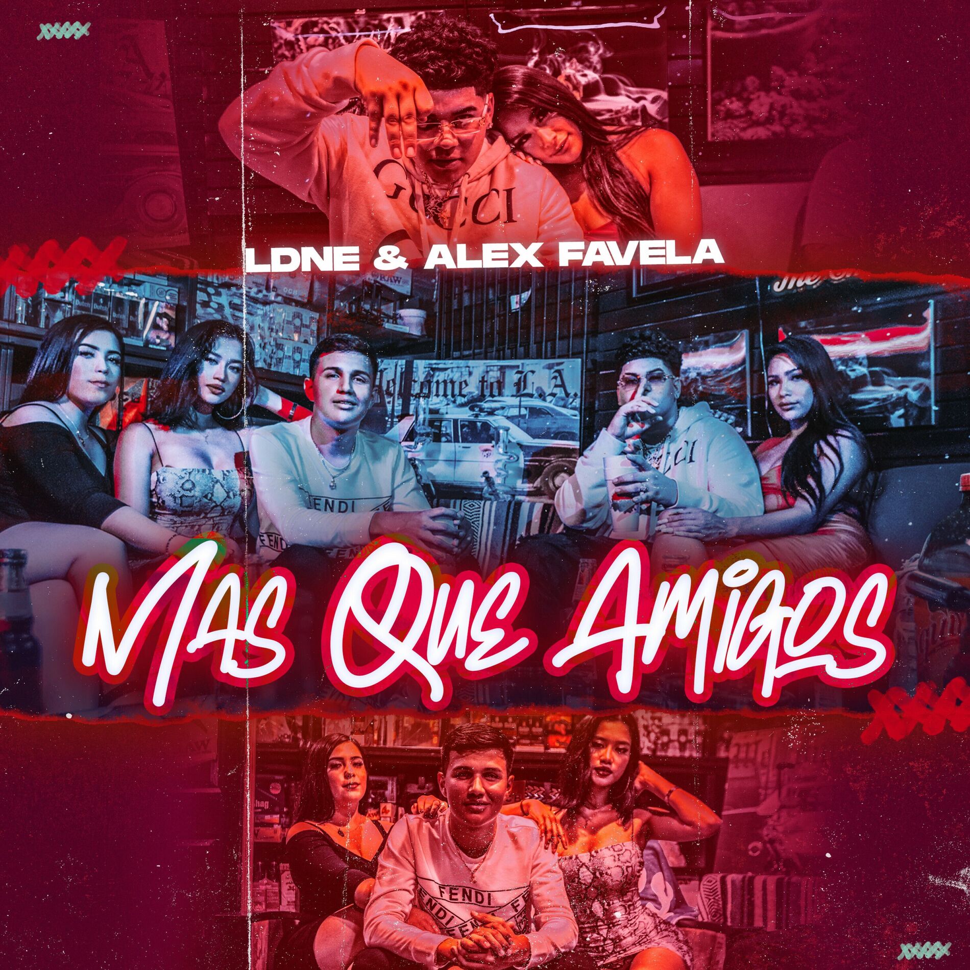 Album cover of Mas Que Amigos