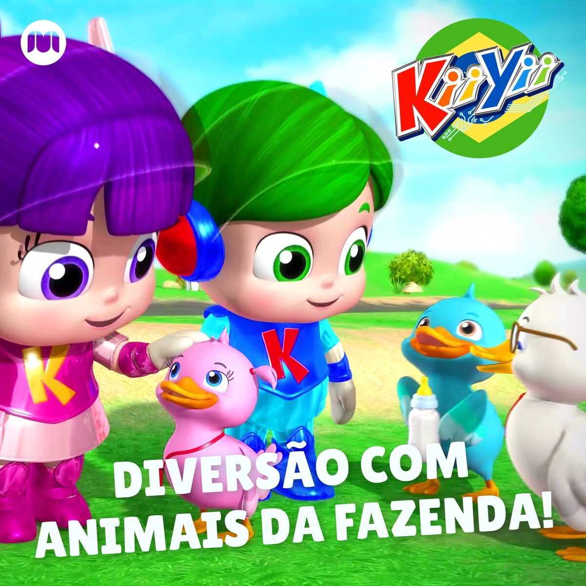 Album cover of Diversão com animais da fazenda!
