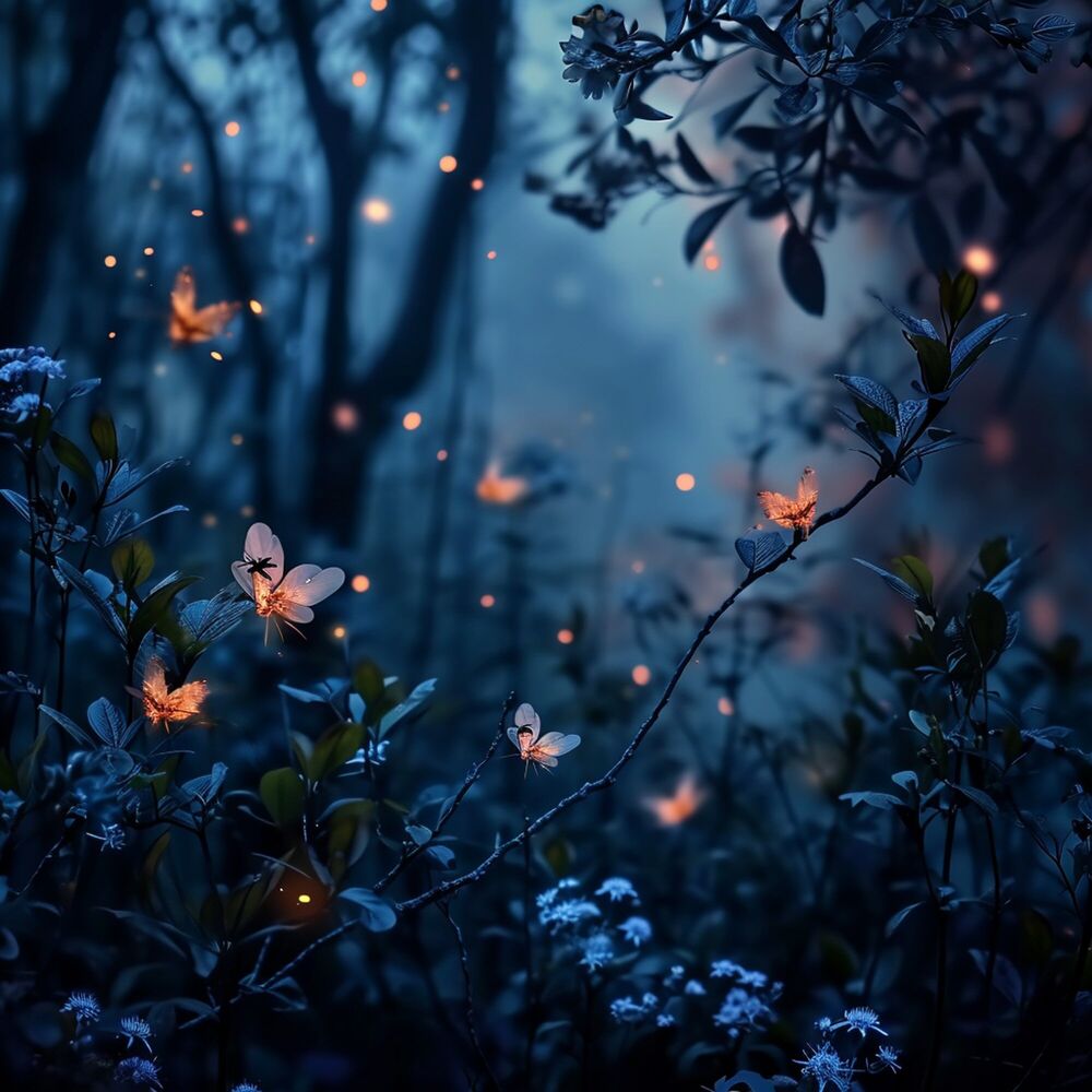 Picture of Blooming Forest Night