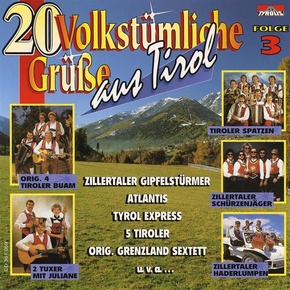 Picture of 20 Volkstümliche Grüße aus Tirol - Folge 3