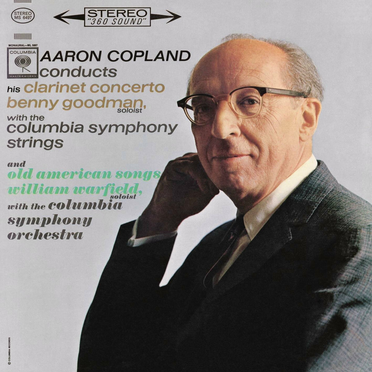 Album cover of Copland: Concerto for Clarinet and Strings & Old American Songs