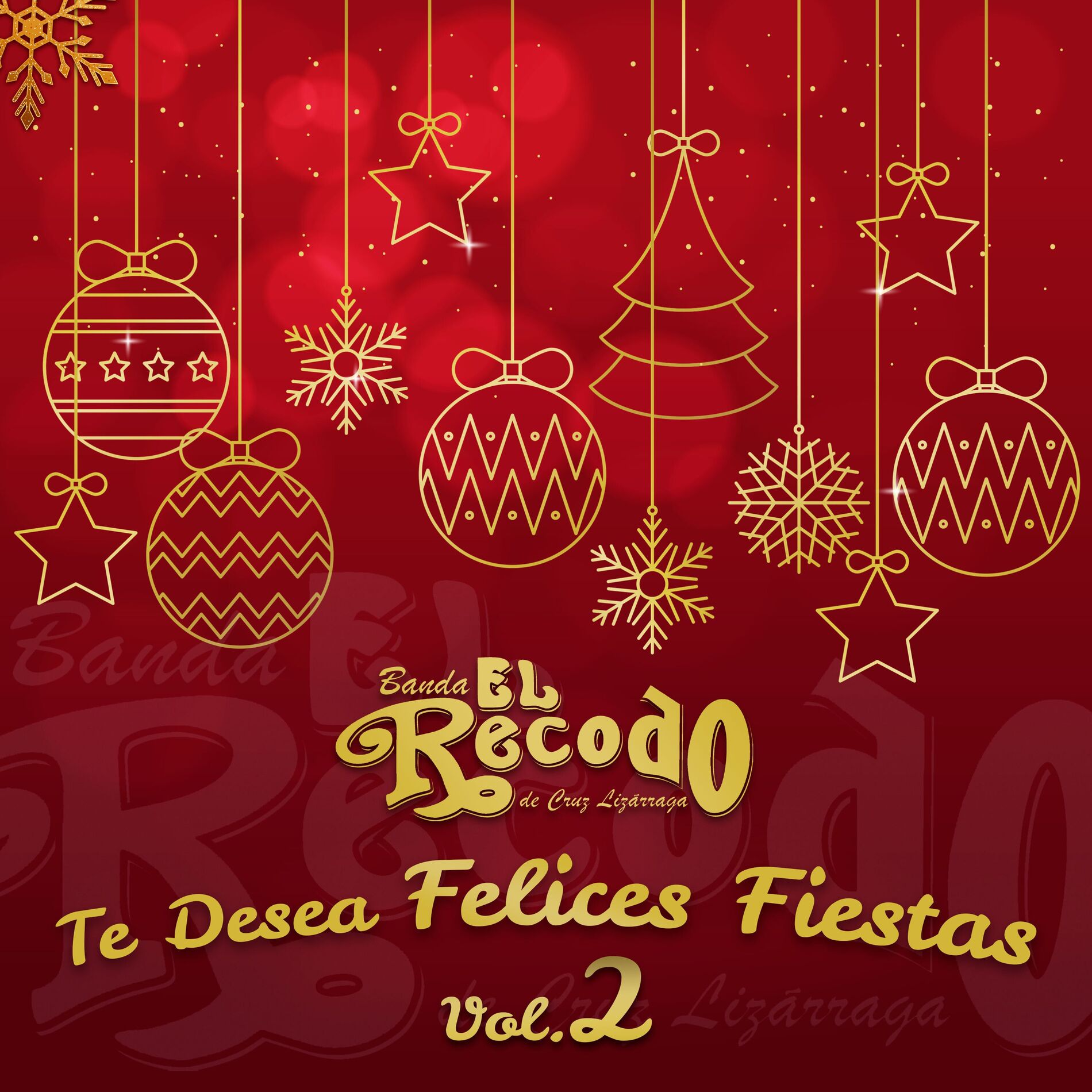 Album cover of Banda el Recodo Te Desea Felices Fiestas, Vol. 2