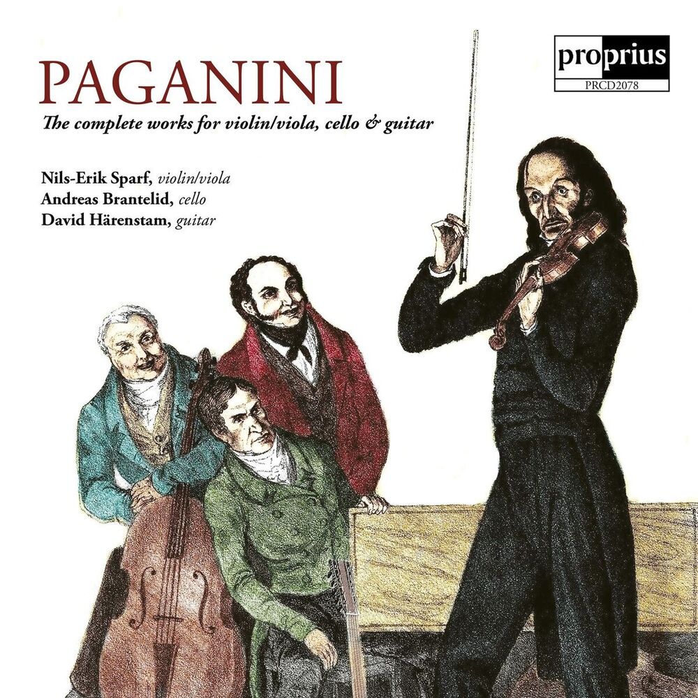 Picture of Paganini - The Complete Works for Violin/Viola, Cello & Guitar