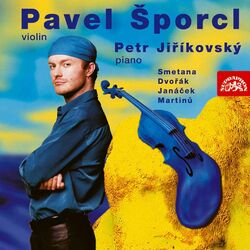 Cover of Smetana, Dvořák, Janáček, Martinů, Ševčík: Violin Recital