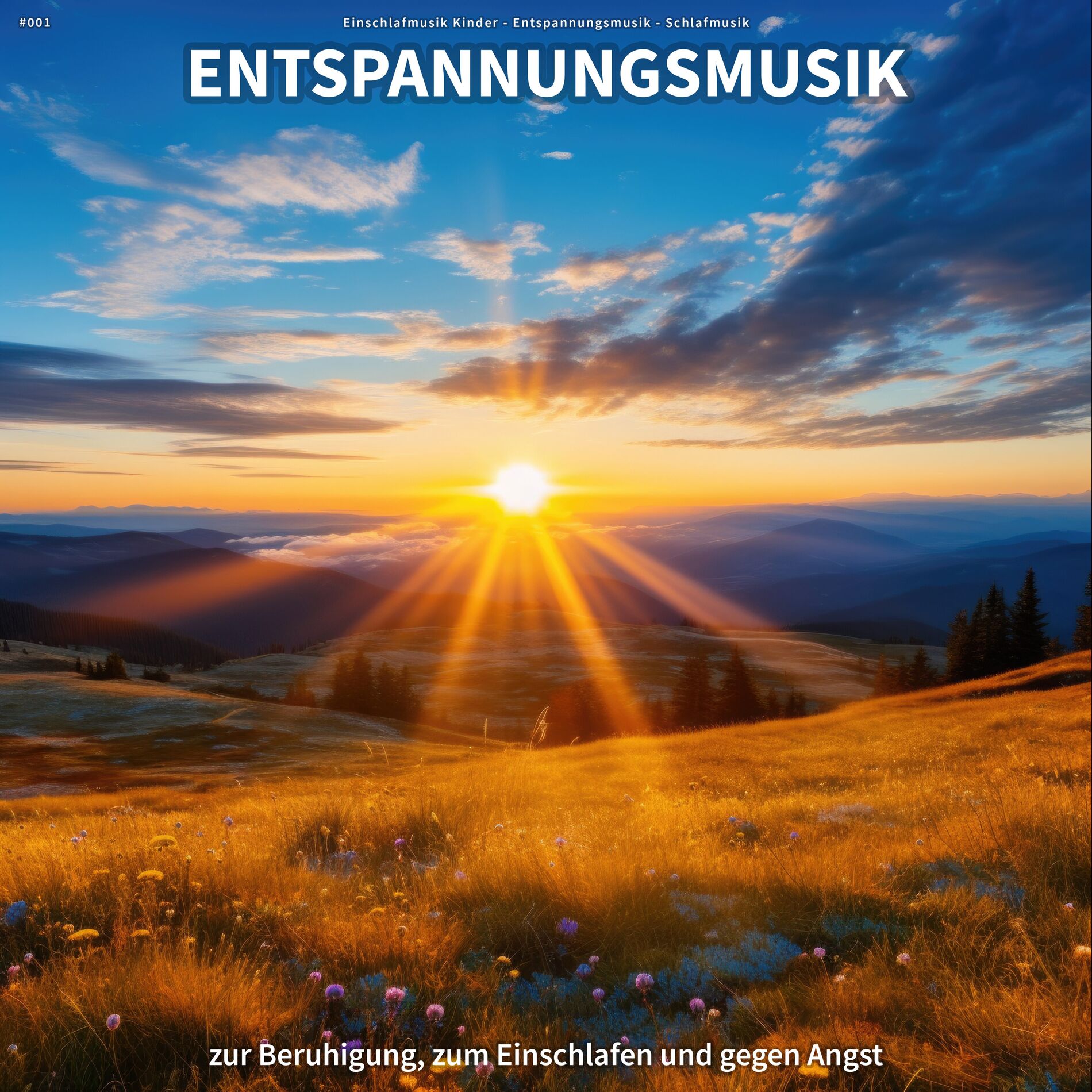 Album cover of #001 Entspannungsmusik zur Beruhigung, zum Einschlafen und gegen Angst