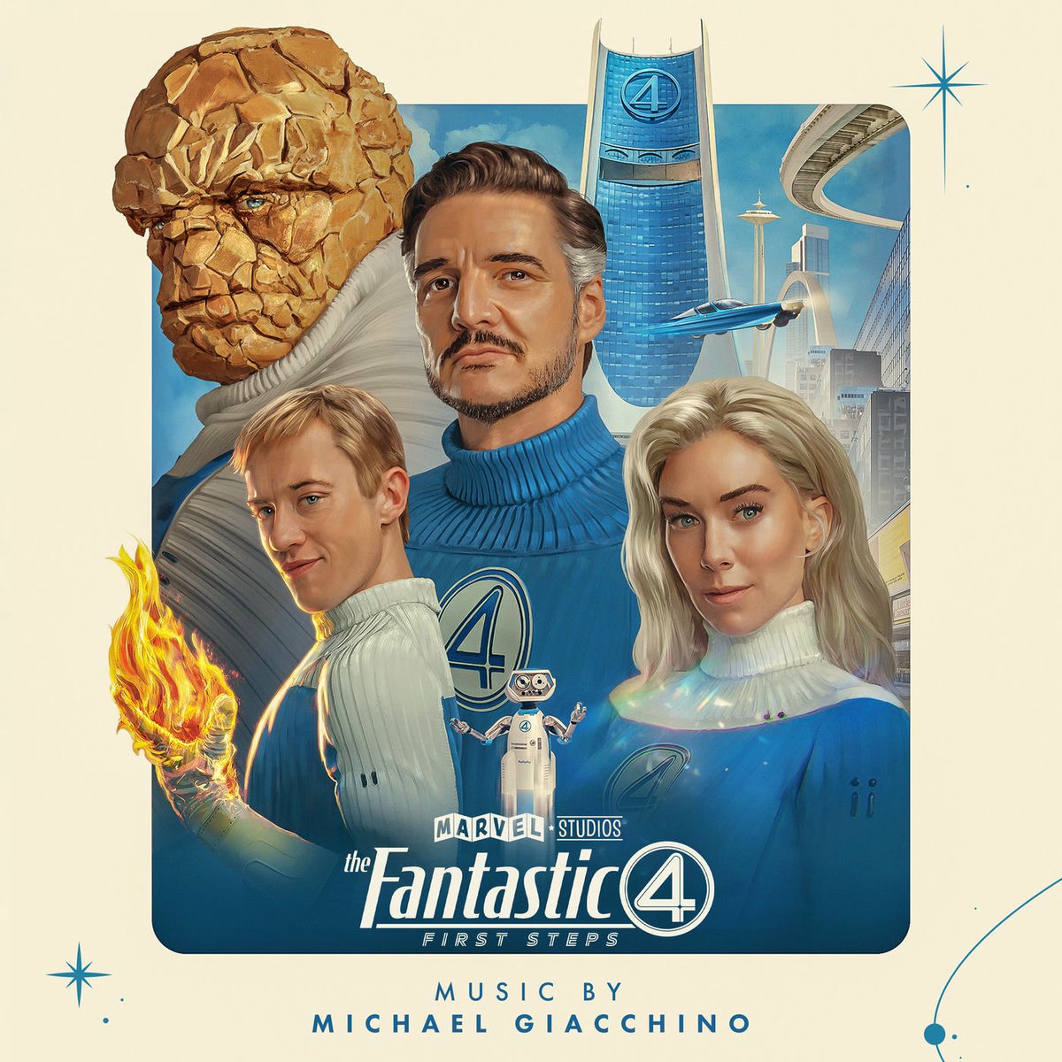 Album cover of The Fantastic Four: First Steps (Original Motion Picture Soundtrack)