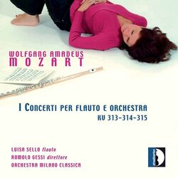 Cover of Mozart: Flute Concerto No. 1 in G Major, K. 313, Flute Concerto No. 2 in D Major, K. 314 & Andante in C Major, K. 315
