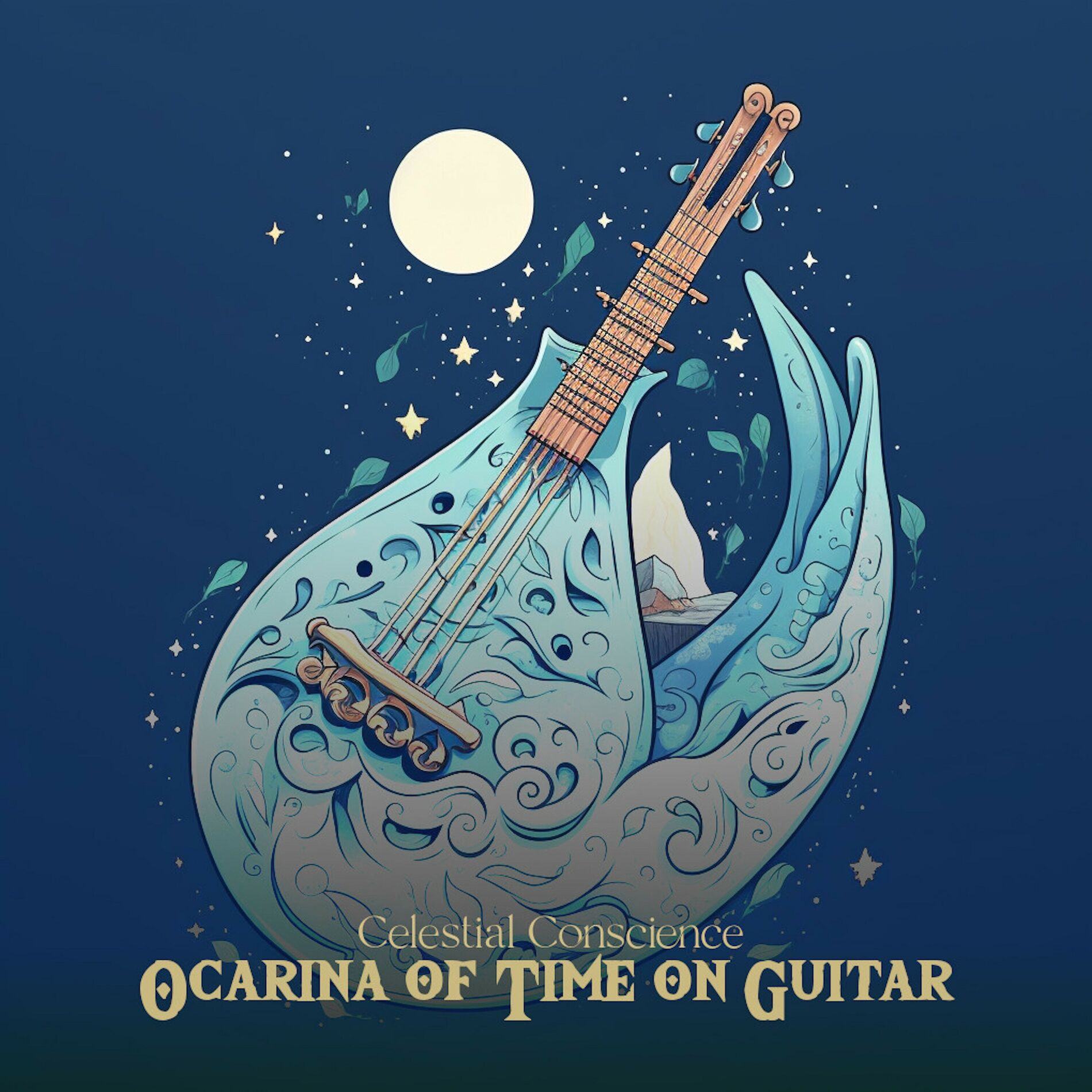 Album cover of Ocarina of Time on Guitar