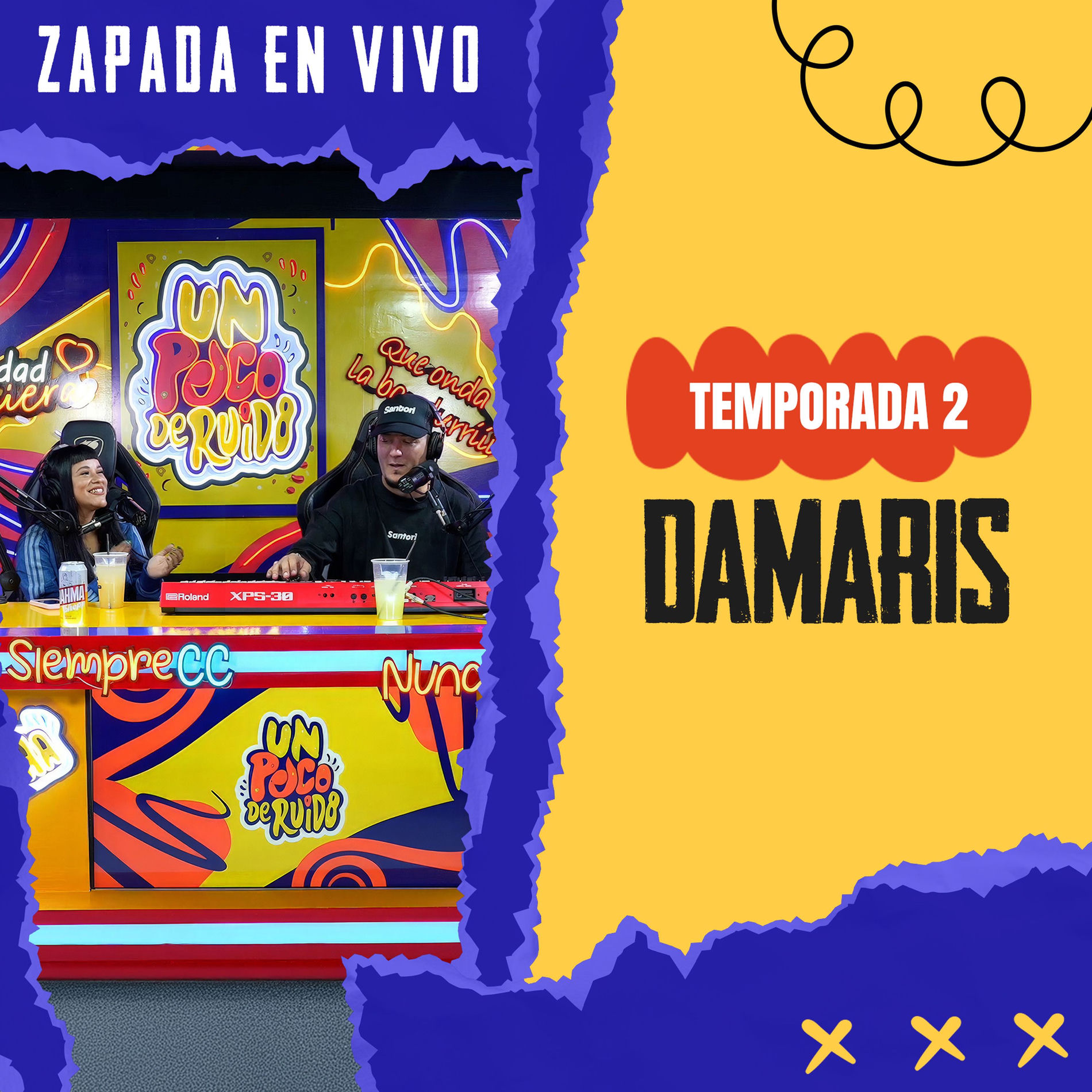 Album picture of DAMARIS / Zapada EN VIVO en UN POCO DE RUIDO!